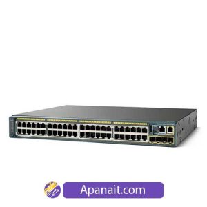 سوئیچ شبکه سیسکو 48 پورت WS-C2960S-48LPS-L (ریفر و استوک )