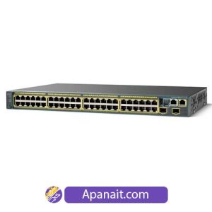 سوئیچ شبکه سیسکو 48 پورت WS-C2960S-48TS-S(ریفر واستوک)