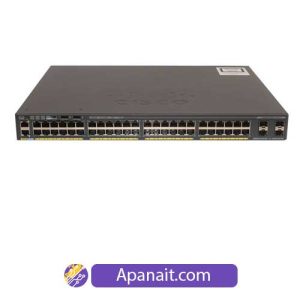 سوئیچ شبکه سیسکو 48 پورت WS-C2960X-48LPS-L (ریفر و استوک )